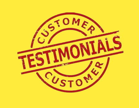 customer testimonial image